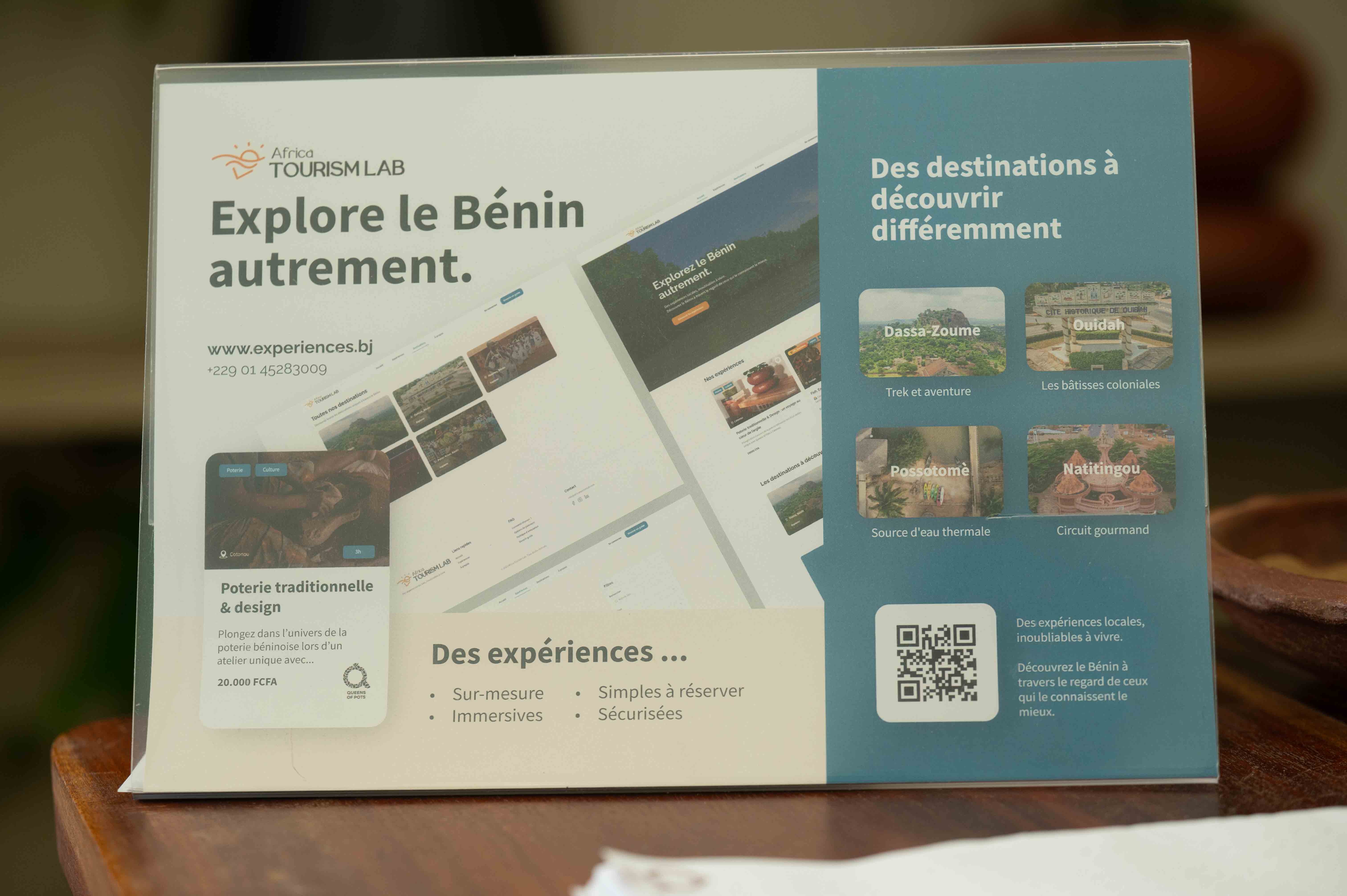 Lancement de Experiences.bj